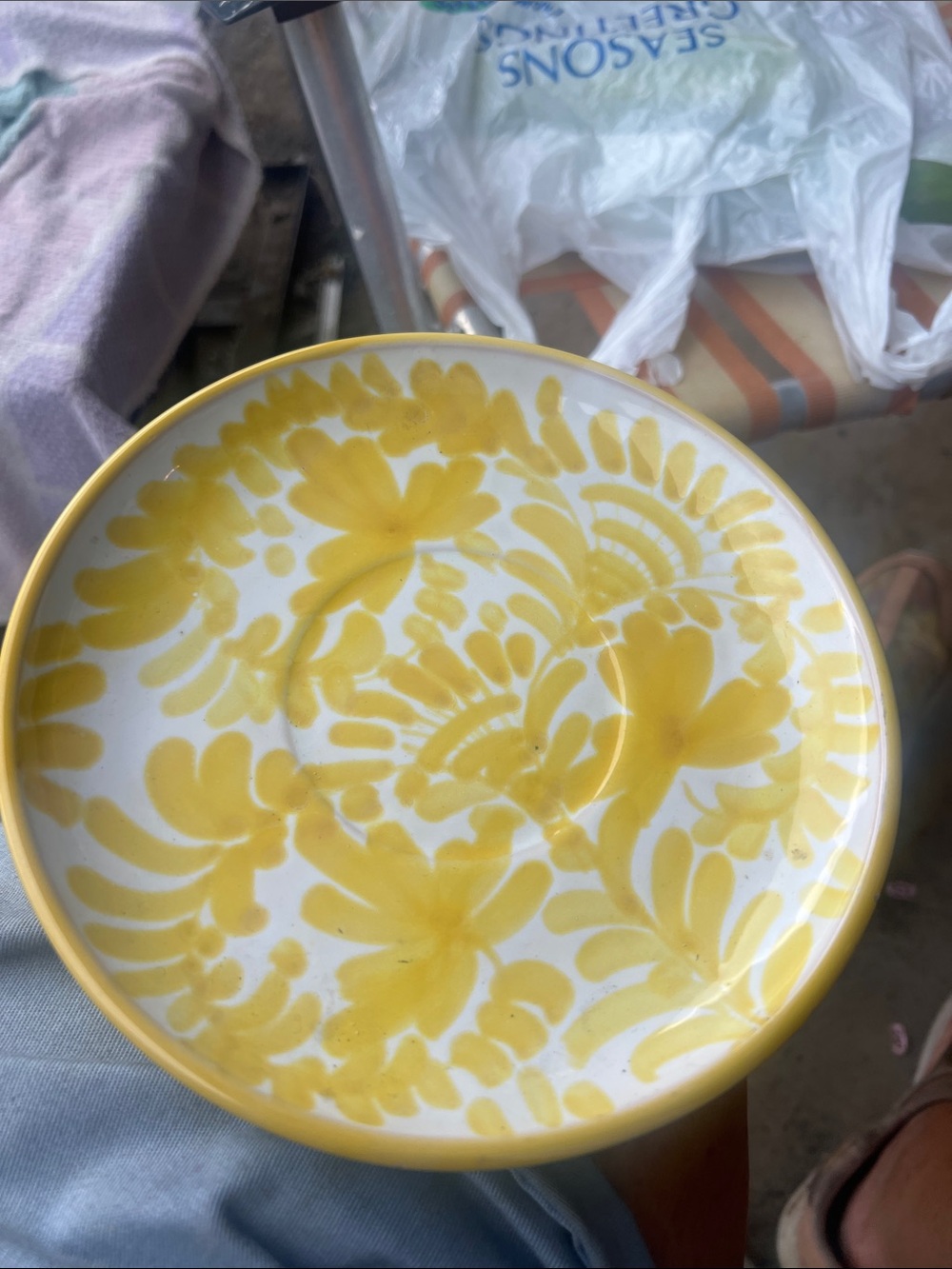 Vintage Ceramic Plates made in Italy